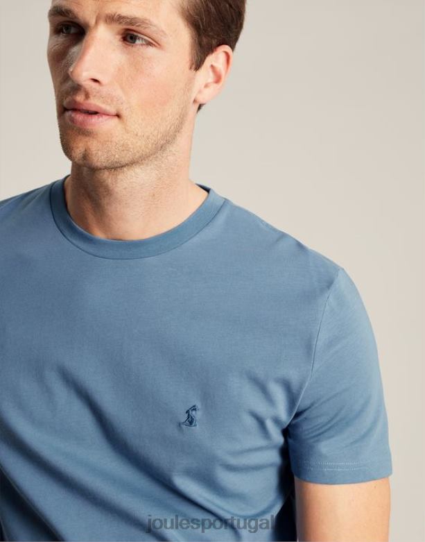 camiseta Denton homens azul Joules vestuário 2X26V191