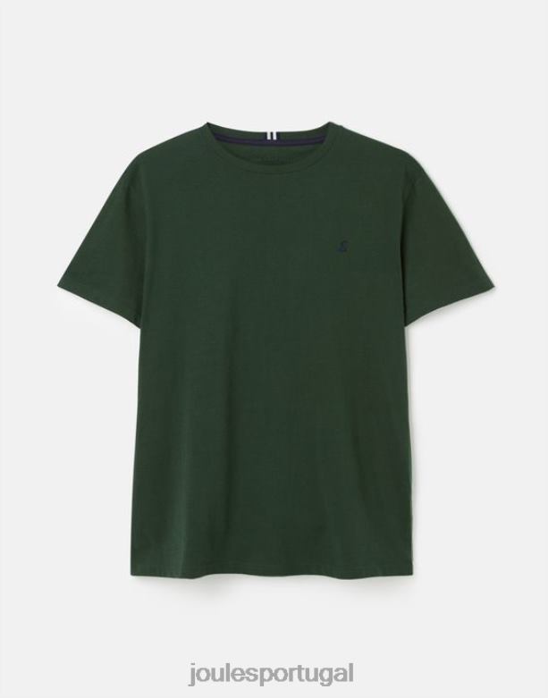 camiseta denton homens corrida verde Joules vestuário 2X26V198