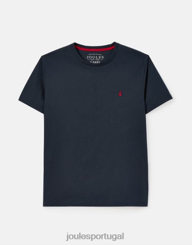 camiseta denton homens marinha Joules vestuário 2X26V200