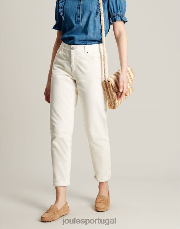 calça jeans namorada simone mulheres marshmallow Joules vestuário 2X26V58