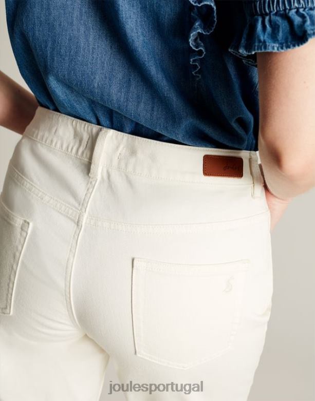calça jeans namorada simone mulheres marshmallow Joules vestuário 2X26V58