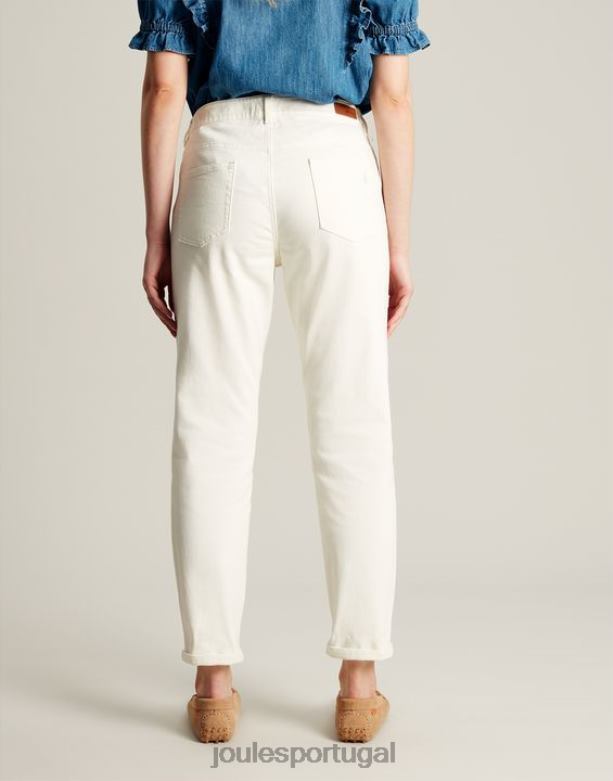 calça jeans namorada simone mulheres marshmallow Joules vestuário 2X26V58
