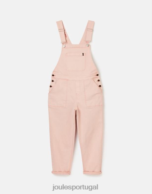 macacão jeans rampaling mulheres rosa Joules vestuário 2X26V109