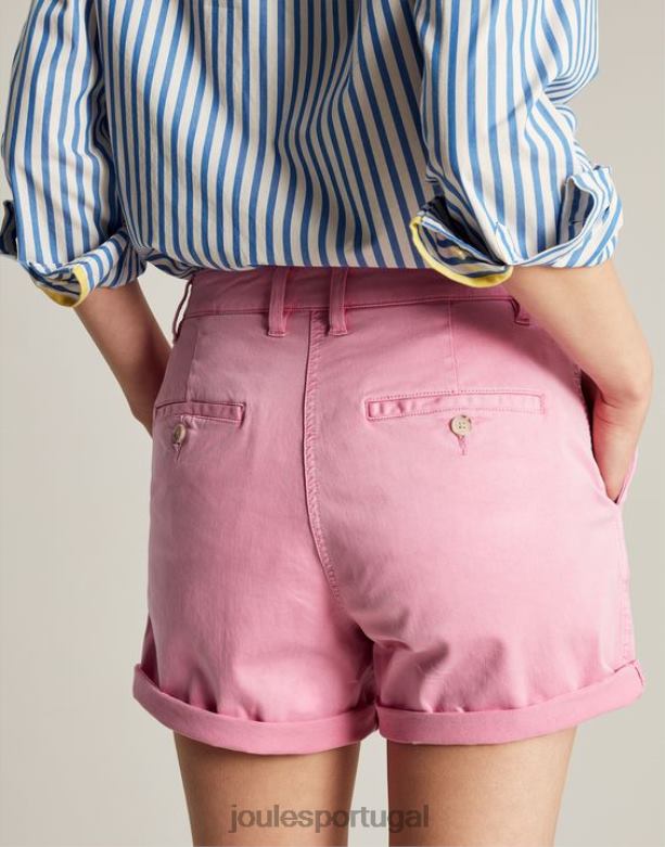 short chino cruise comprimento médio mulheres rosa Joules vestuário 2X26V71