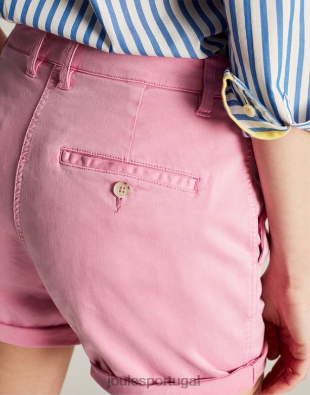 short chino cruise comprimento médio mulheres rosa Joules vestuário 2X26V71