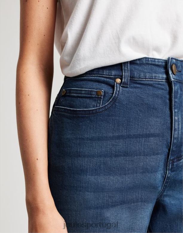 short jeans longo shirley mulheres meio índigo Joules vestuário 2X26V73