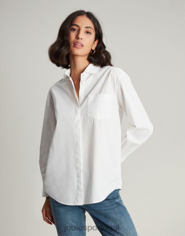 amilla camisa ombro caído mulheres creme Joules vestuário 2X26V9