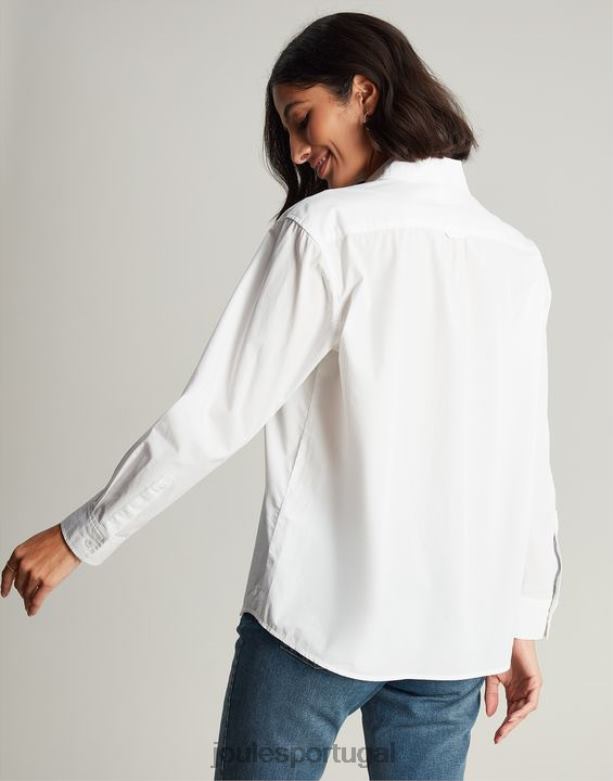 amilla camisa ombro caído mulheres creme Joules vestuário 2X26V9