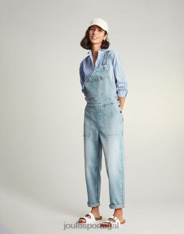 amilla camisa ombro caído mulheres faixa azul Joules vestuário 2X26V3