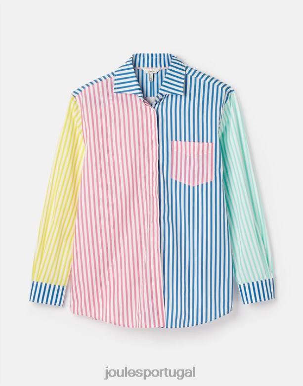 amilla camisa ombro caído mulheres listra de hotch potch Joules vestuário 2X26V63