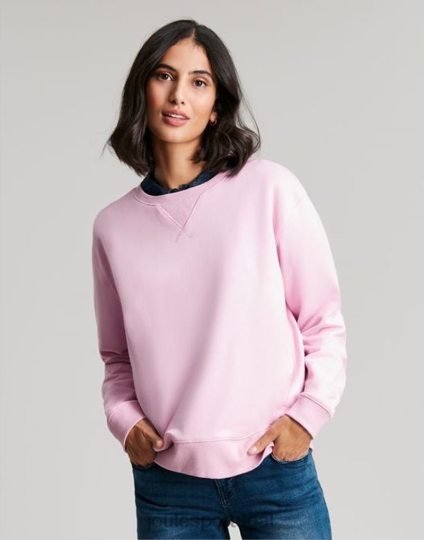 Monique Monique Moletom Gola Redonda mulheres amanhecer rosa Joules vestuário 2X26V65