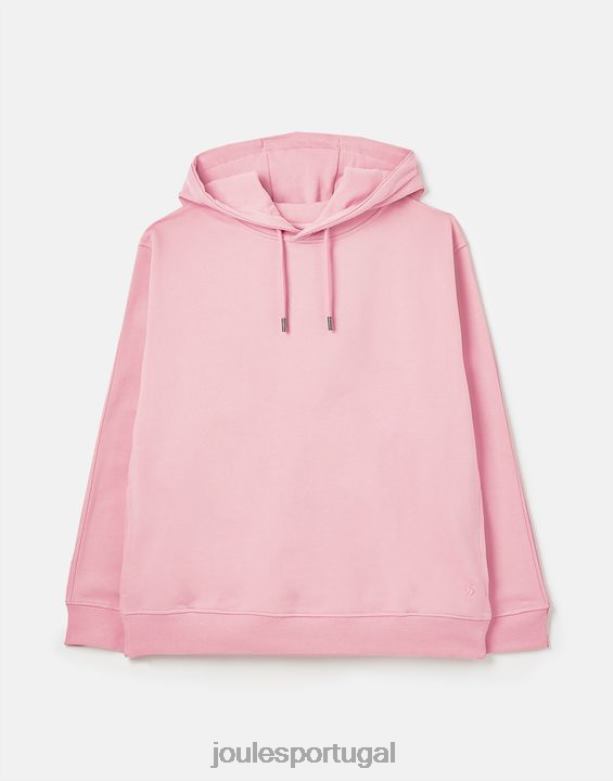 moletom com capuz relaxado katie mulheres rosa Joules vestuário 2X26V67