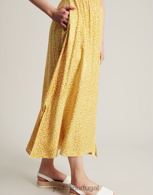 vestido rochelle mulheres mancha amarela Joules vestuário 2X26V43