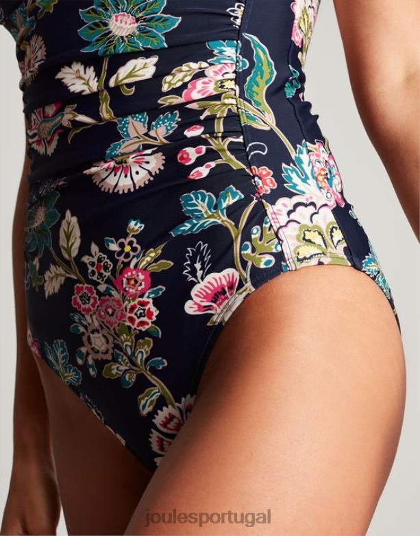 maiô jasmim mulheres floral marinho Joules vestuário 2X26V111