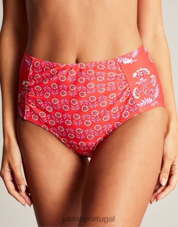 parte de baixo do biquíni jasmim mulheres rosa elegante Joules vestuário 2X26V105