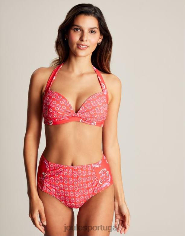 parte de baixo do biquíni jasmim mulheres rosa elegante Joules vestuário 2X26V105