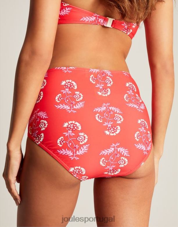 parte de baixo do biquíni jasmim mulheres rosa elegante Joules vestuário 2X26V105