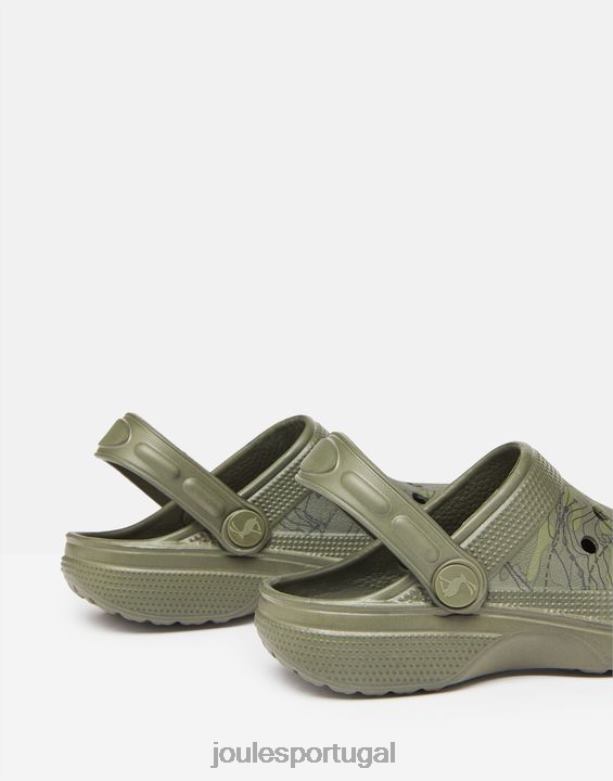 poole slip em tamancos Rapazes camuflar Joules calçados 2X26V391