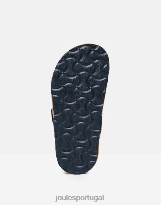 sandália toby com tira de velcro Rapazes marinho bronzeado Joules calçados 2X26V389