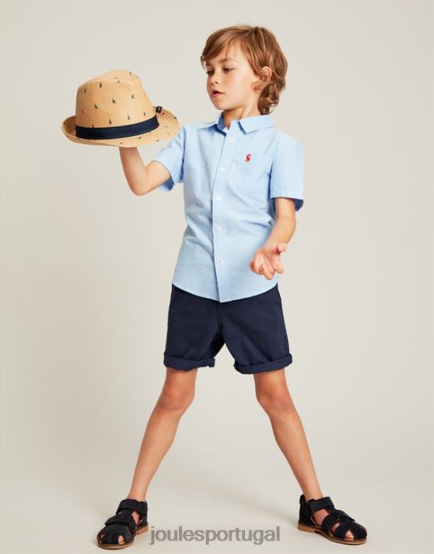 calça chino caleb 2 a 12 anos Rapazes marinha francesa Joules vestuário 2X26V381