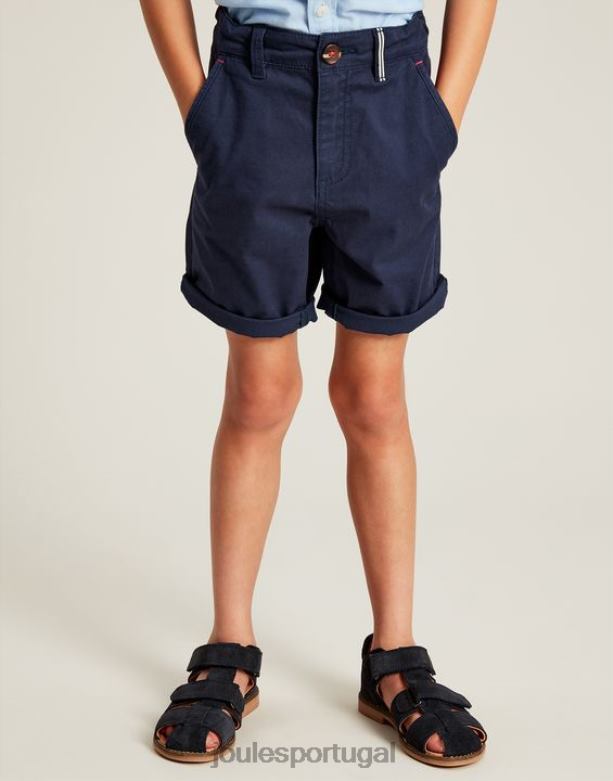 calça chino caleb 2 a 12 anos Rapazes marinha francesa Joules vestuário 2X26V381