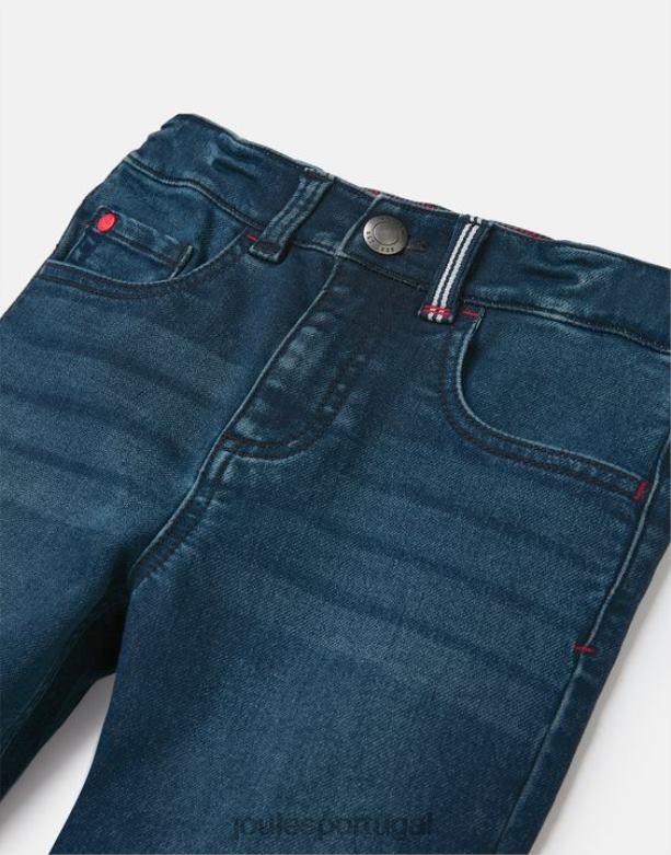 short jeans brandon jersey 2-12 anos Rapazes meio azul Joules vestuário 2X26V370