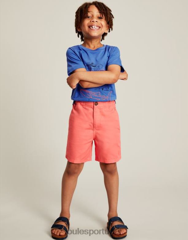 shorts jake 2 a 12 anos Rapazes coral mole Joules vestuário 2X26V384