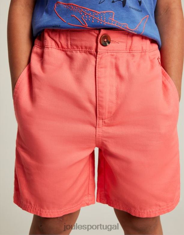 shorts jake 2 a 12 anos Rapazes coral mole Joules vestuário 2X26V384
