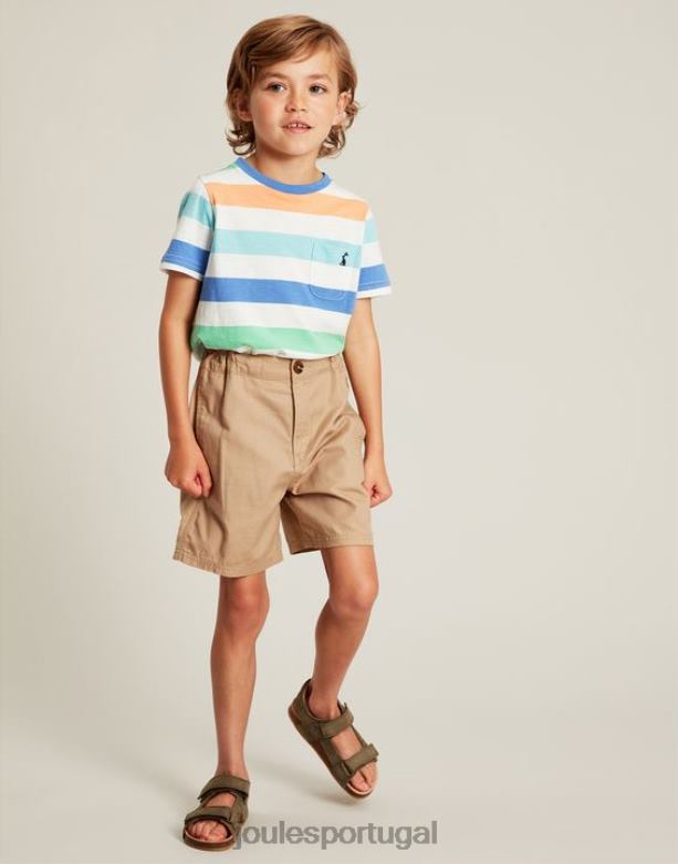 shorts jake 2 a 12 anos Rapazes marrom claro Joules vestuário 2X26V383