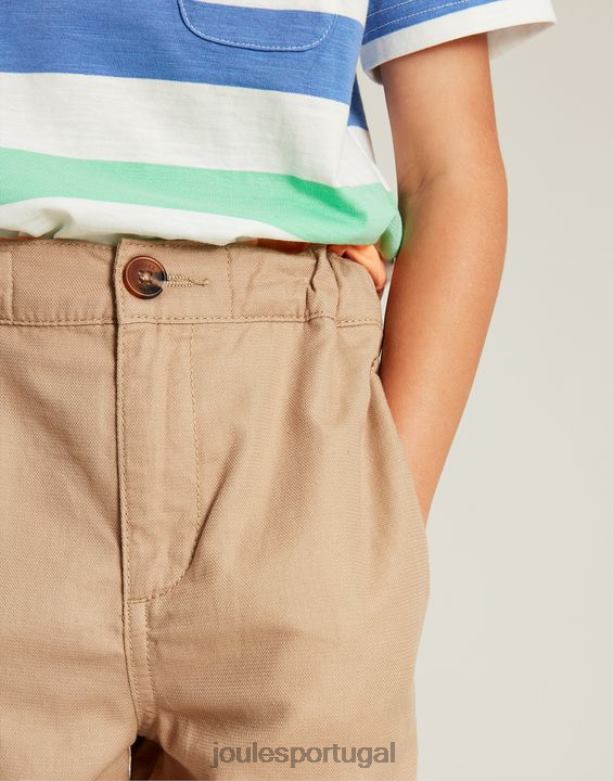 shorts jake 2 a 12 anos Rapazes marrom claro Joules vestuário 2X26V383