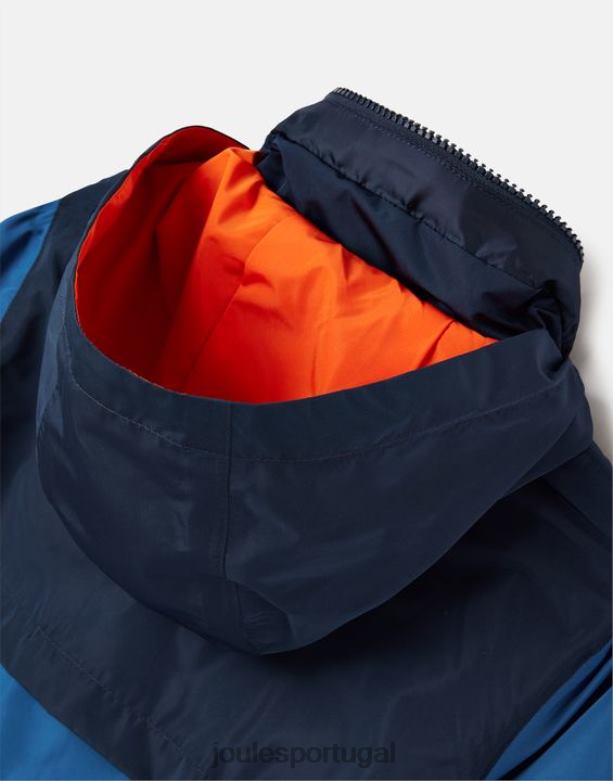 jaqueta impermeável Sailaway 2-12 anos Rapazes azul escuro Joules vestuário 2X26V338