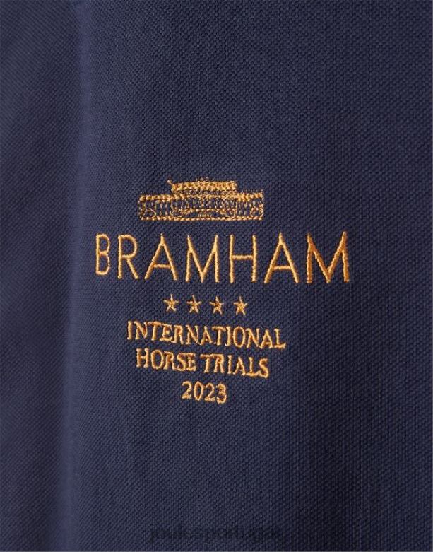 polo bramham unissex infantil 2 a 12 anos Rapazes pacífico Joules vestuário 2X26V84